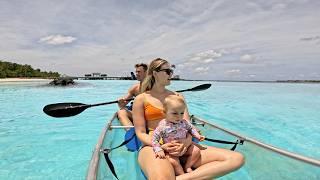 Glass Bottom Kayak in the Maldives!