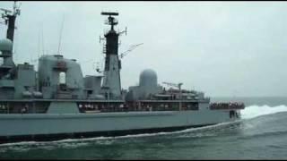 HMS Gloucester Overtaking HMS Richmond