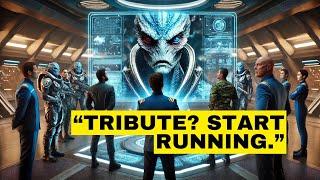 Galactic Empire: “Surrender and Offer Tribute!” Humans: “Run.” | Sci-Fi Story | HFY