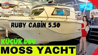 MOSSS YATCH RUBY CABİN 5.50. Küçük Dev.. 2025 İstanbul Tekne Bot Fuarı. #kamaralıtekne #teknefuarı