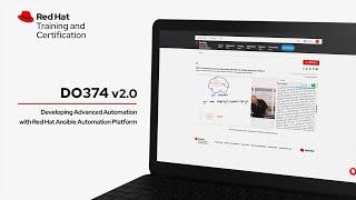 Developing Advanced Automation with Red Hat Ansible Automation Platform (DO374) video preview