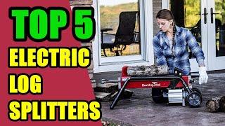 TOP 5: Best Electric Log Splitters 2021 | Perfect for Every Home