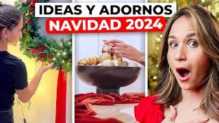 20 IDEAS NAVIDEÑAS PARA QUE TU CASA SE VEA DE LUJO  Decoración Elegante al Instante