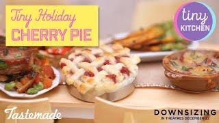 Tiny Holiday Cheese Platter & Cherry Pie I Tiny Kitchen