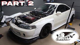 Widebody JDM RHD Honda Integra Type-R DC2 Build (Varis x Hurtling Solid & Joker Kit) [Part 2]