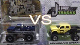 Greenlight's Kings Of Crunch VS Jada's Just Trucks