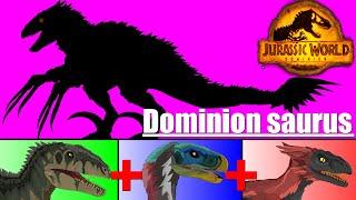 13) Giganoto + Therizinosaurus + Pyroraptor = Dominion saurus rex