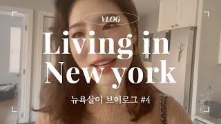 뉴욕살이vlog오락가락 날씨/ 뉴요커 다 된 오레오/ 노이에갤러리/ 디저트 가게 LYSEE/ 그랜드센트럴 터미널