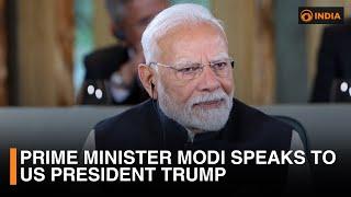PM Modi speaks with US President Donald Trump on phone