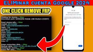 Eliminar Cuenta Google FRP Samsung Galaxy A15 | Android 13/14 Ultima Seguridad 2025