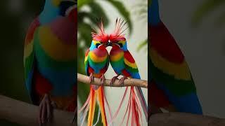 AI-Created Birds: A Glimpse into Nature's Fantasy!  #aiart #wildlife #birdslover #shorts #youtube