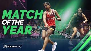 CHRISTMAS CRACKER!   Sivasangari v El Hammamy  | London Squash Classic final | FREE Full Match