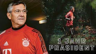 Herbert Hainers erstes Jahr als Präsident des FC Bayern