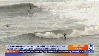 Palos Verdes Estates settles lawsuit over Lunada Bay surf gang