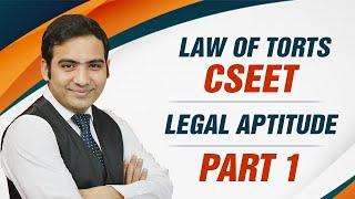 Law of Torts Part 1 | By Advocate Sanyog Vyas | Online Law Lectures | CSEET