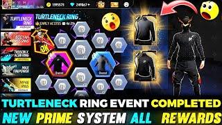 TURTLENECK RING EVENT FREE FIRE || BLACK T-SHIRT RETURN FREE FIRE || PRIME SYSTEM ALL REWARDS TAMIL