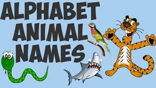 A to Z Alphabet Animals | Learn Animals Names | Alphabet for Kids | Animals A-Z | ABC