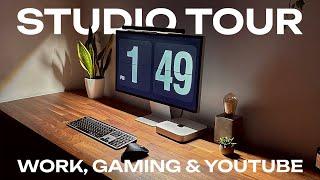 My Studio Tour - 2024 - I built My Dream WFH, YouTube & Gaming Studio! Your Ideas are Welcome!