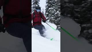 Deep Powder In February - Highlights #shorts