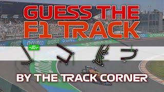 Guess The F1 Track by The Track Corner! F1 Quiz 2023