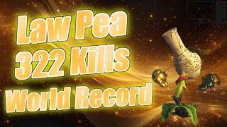 Law Pea 322 Kills PC World Record PvZ GW2