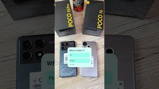 Poco F6 vs F6 Pro