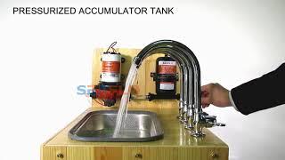 SEAFLO Pressurized Accumulator Tank