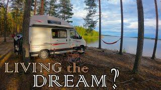 FINLANDS AMAZING LAKELANDS - LIVING in a van in FINLAND