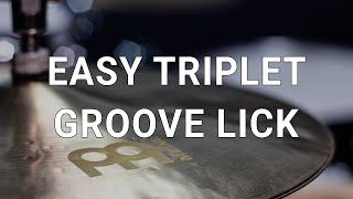 Easy Triplet Groove Lick - FREE DRUM LESSON | DAVE MAJOR