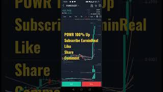 POWR 100% Subscribe for more Updates #crypto #cryptonews #altcoin #altcoinnews #ethereum#earninreal