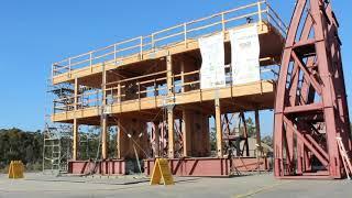 Seismic Testing of Full-Scale Wooden Structures