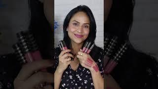 Iba Cosmetics Max Matte Liquid Lipstick Swatches #youtubeshorts