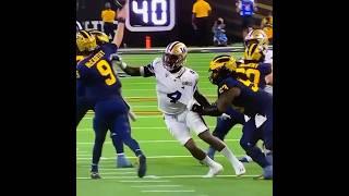  Refs Miss Blatant Holding On The Wolverines Washington Vs Michigan Scripted National Championship