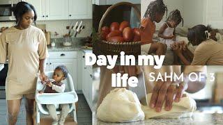 Life of a SAHM of 3 | Errands + Homemaking + Decluttering + Homeschool Curriculum