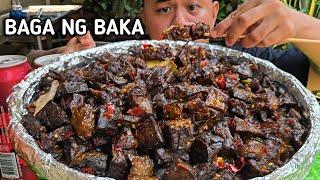 BAGA NG BAKA | OUTDOOR COOKING | MUKBANG PHILIPPINES