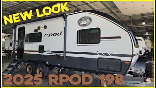 Great New Look for 2025 Rpod 198 Travel Trailer by Forestriver at Couchs RV Nation a RV Wholesaler