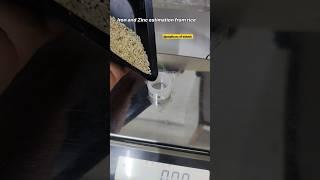 Iron in rice #biotechnology #rice #nematodes #phd #lablife #xrf #machine #experiment #science