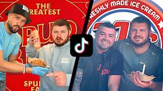 Trying VIRAL TIKTOK Food Spots!