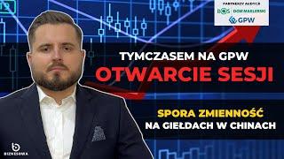 Kruk, Synektik - Spora zmienność na giełdach w Chinach | Otwarcie sesji na #GPW 10.10.2024