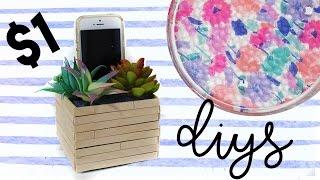 $1 DIY Room Decor | Dollar Store DIY Projects