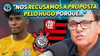 ORIGEM DA TRETA ENTRE FLAMENGO E CORINTHIANS POR CAUSA DO HUGO