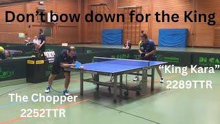 King Kara vs. The Chopper! Aleksandar Karakasevic (2289TTR) vs. Daniel Kleinert (2252TTR)