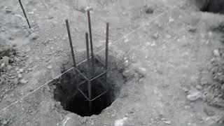 Бурение отверстий под сваи пер.Трудовой | СК ИнвестСтрой