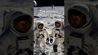 The historic moon landing #facts #shorts