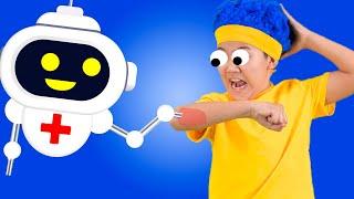 Robot Doctor with Mini DB | D Billions Kids Songs