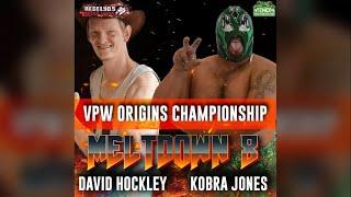 David Hockley vs Kobra  - Meltdown 8 (August 24, 2024)