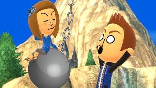 "I came in like a wrecking Ball" - Wii Sports Animation #shorts