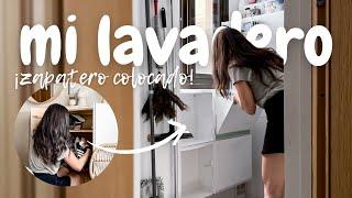 Zapatero TRONES IKEA | Instalación FÁCIL con ADHESIVO | Cómo ORGANIZAR el LAVADERO