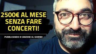 Vivere di Musica Pubblicando 8 Canzoni al Giorno (2500€ al Mese!)