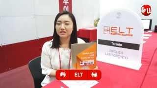 ELT 어학원 인터뷰 (우리에듀케이션 우리유학원 박람회 2015.3.)